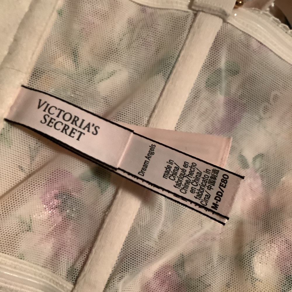Victoria's Secret Dream Angels Floral Embroidered Bustier Top - Picture 5 of 5